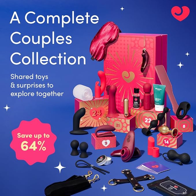 24 day Couples Advent Calendar-peek contents