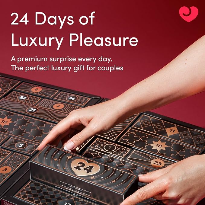 Luxury Couples Advent Calendar- peek contents