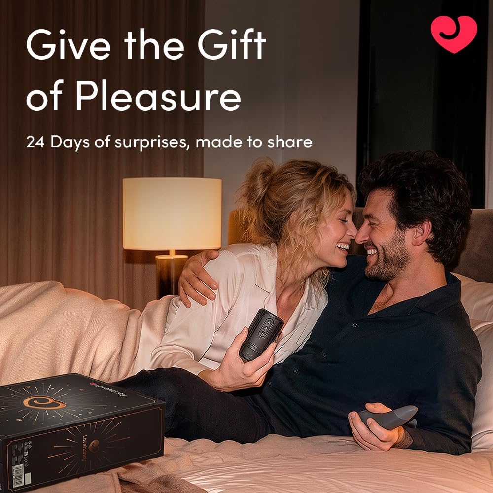 Luxury Couples Advent Calendar- peek contents