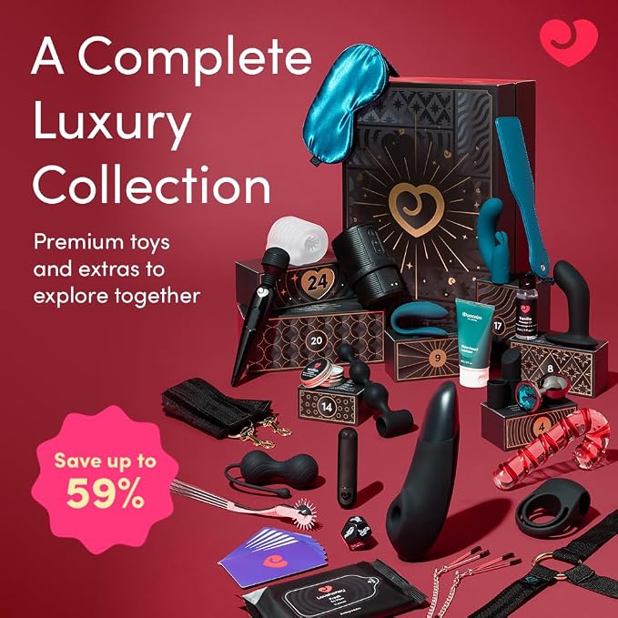 Luxury Couples Advent Calendar- peek contents