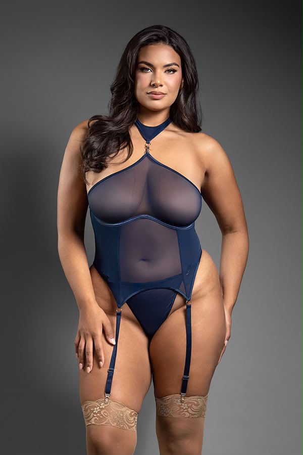 Blue Bustier