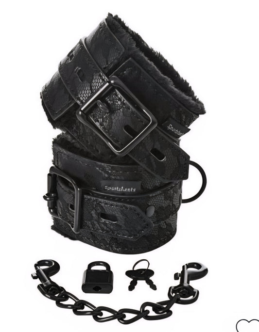 Locking Fur Cuffs