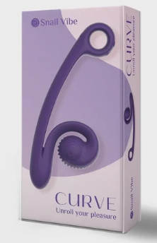 SVibe Snail Curve- Dual Motor (Black)